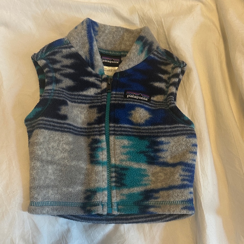Baby Patagonia Fleece Vest